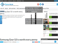 Tablet Screenshot of careace.net